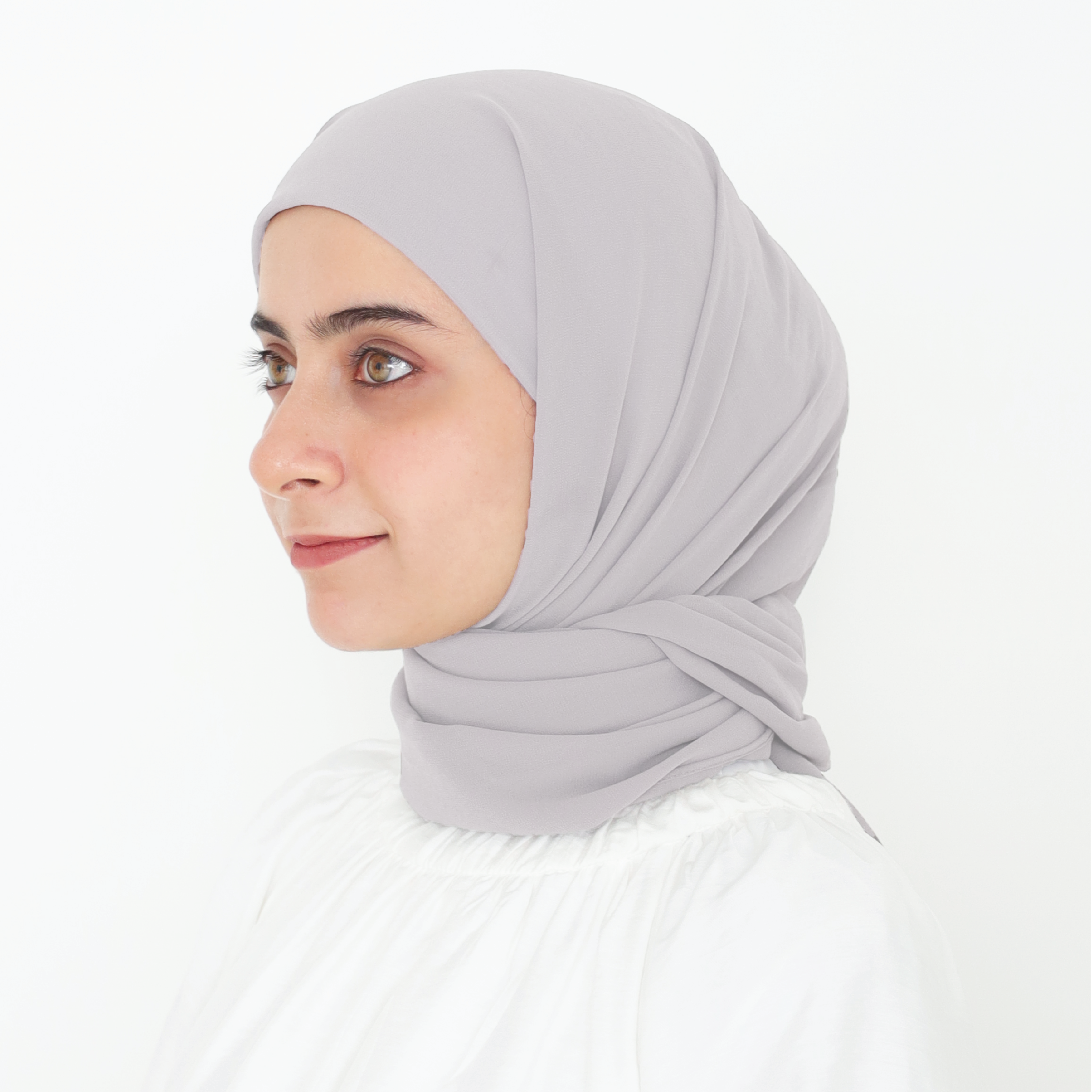 ELZA INSTANT SHAWL - CLOUDY GREY