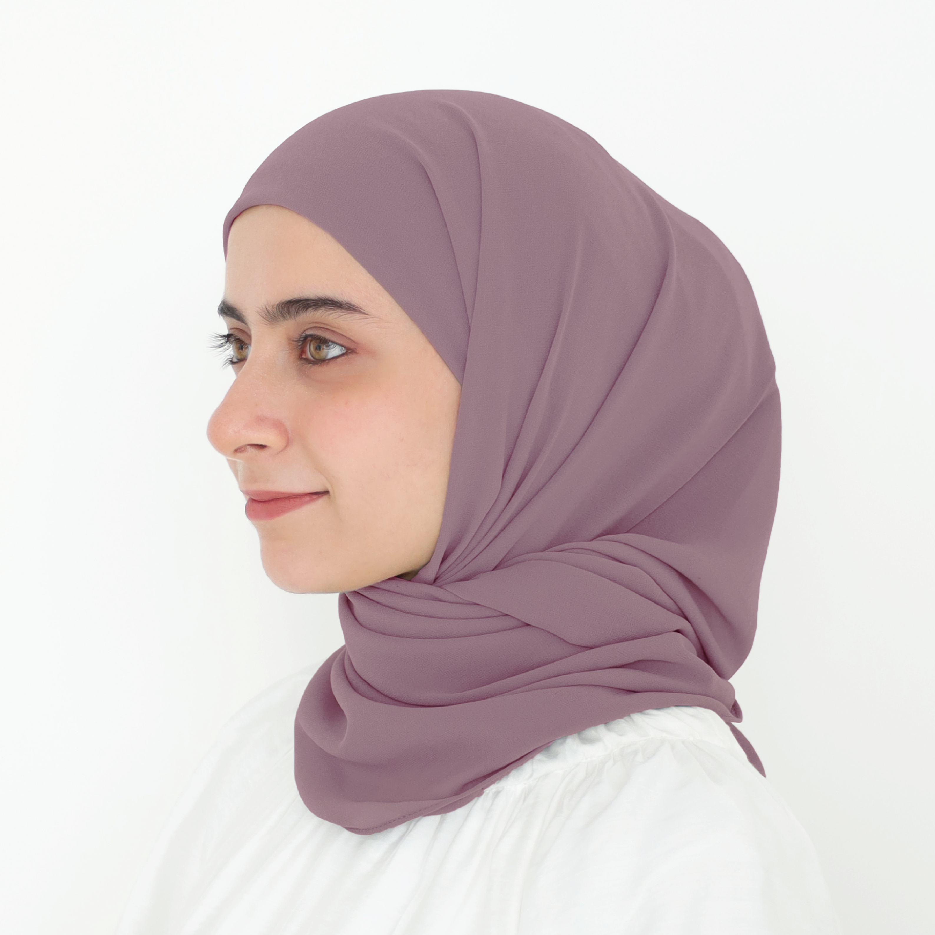 ELZA INSTANT SHAWL - DUSTY LAVENDER