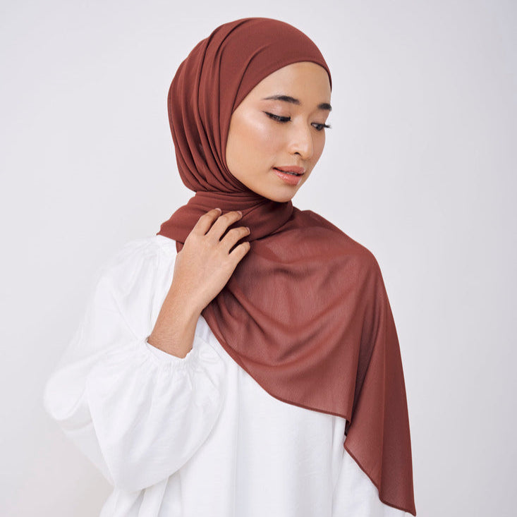 NADINE HALF MOON  INSTANT SHAWL