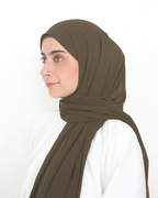 ORKED INSTANT SHAWL PLAIN - RUSSIAN OLIVE