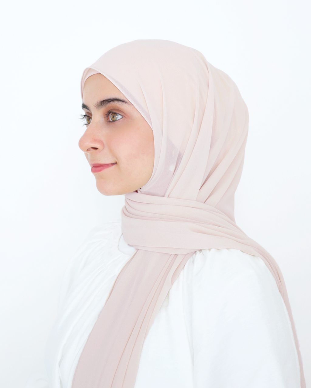 ORKED INSTANT SHAWL PLAIN - WARM TAUPE