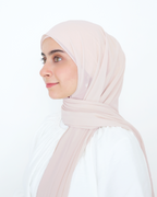 ORKED INSTANT SHAWL PLAIN - WARM TAUPE