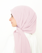 ORKED INSTANT SHAWL PLAIN - PINK PETAL
