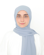ORKED INSTANT SHAWL PLAIN - MIST BLUE