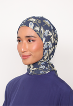 LE BLOOM PRINTED INSTANT SHAWL - DELIMA