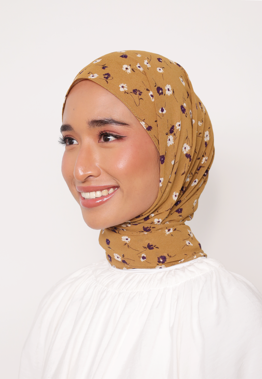LE BLOOM PRINTED LOOSE SHAWL - BAIDURI
