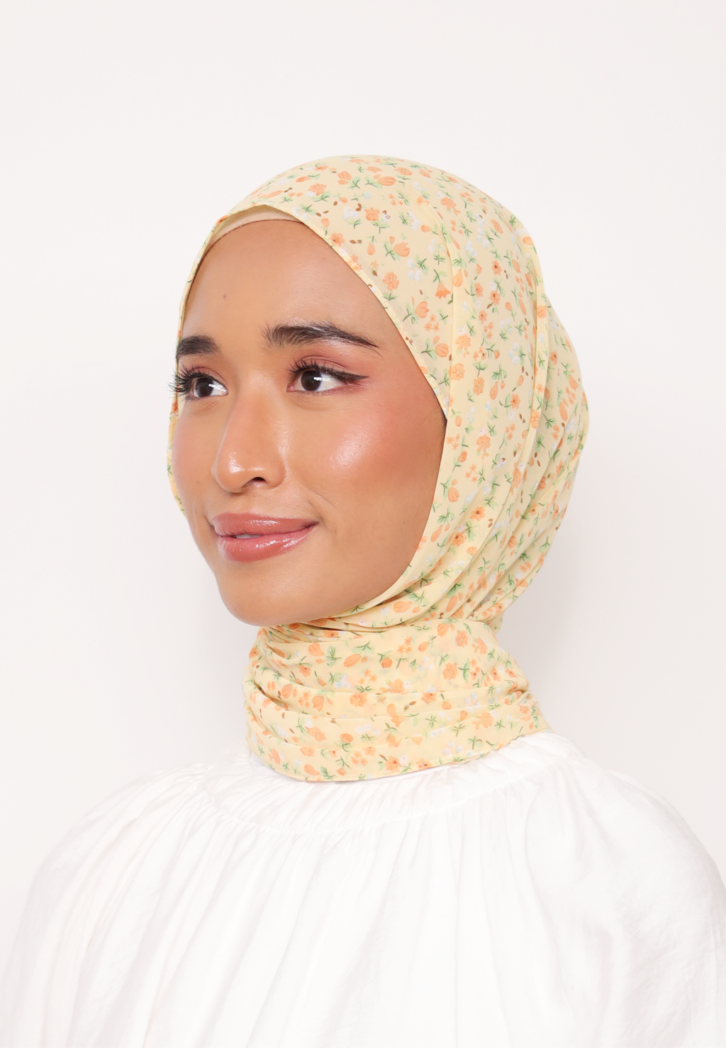 LE BLOOM PRINTED LOOSE SHAWL - CAHAYA
