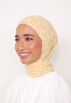 LE BLOOM PRINTED INSTANT SHAWL - CAHAYA