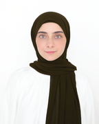ORKED INSTANT SHAWL PLAIN - DARK MATCHA
