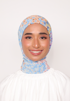 LE BLOOM PRINTED INSTANT SHAWL - SOPHIA