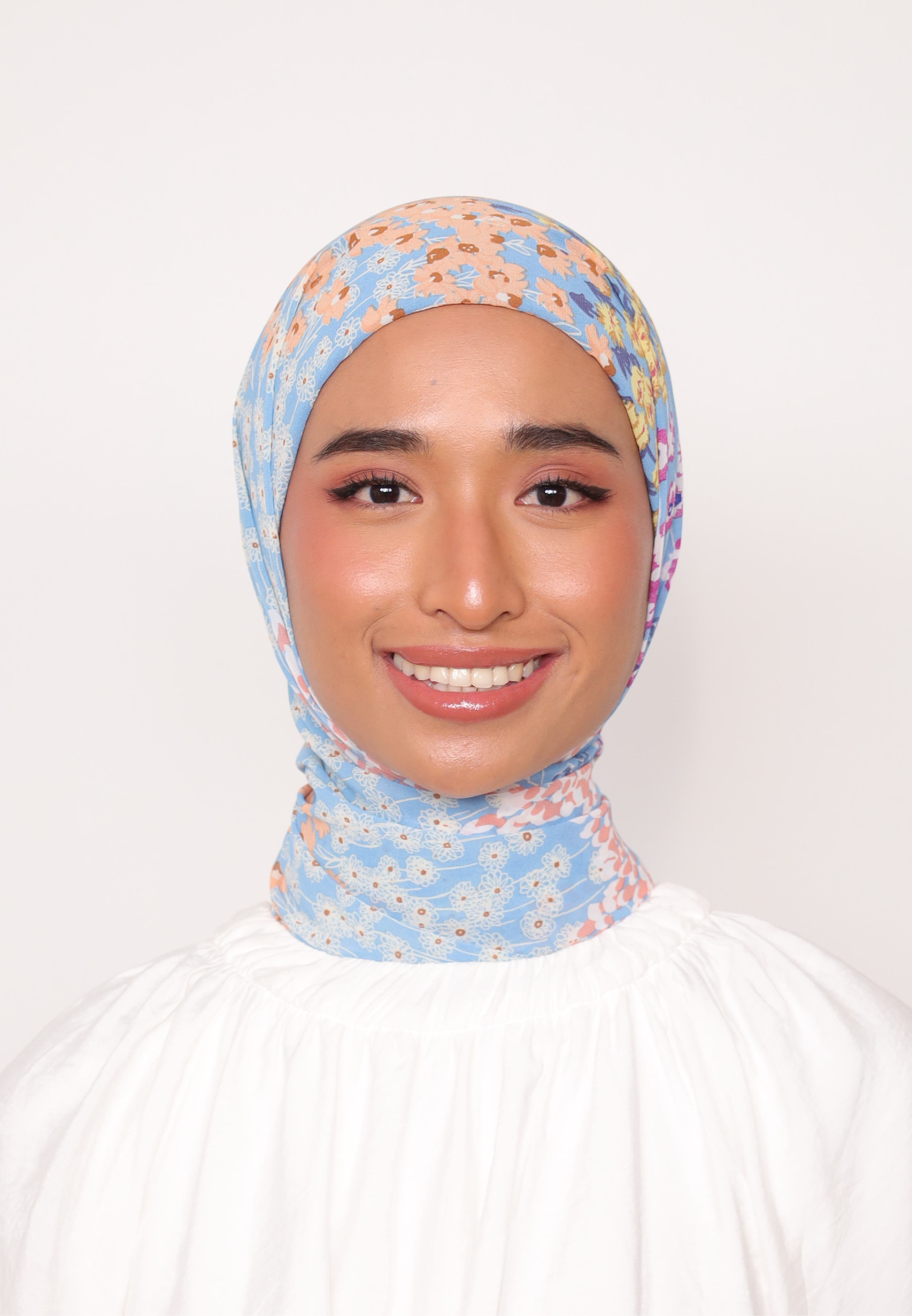 LE BLOOM PRINTED INSTANT SHAWL - SOPHIA