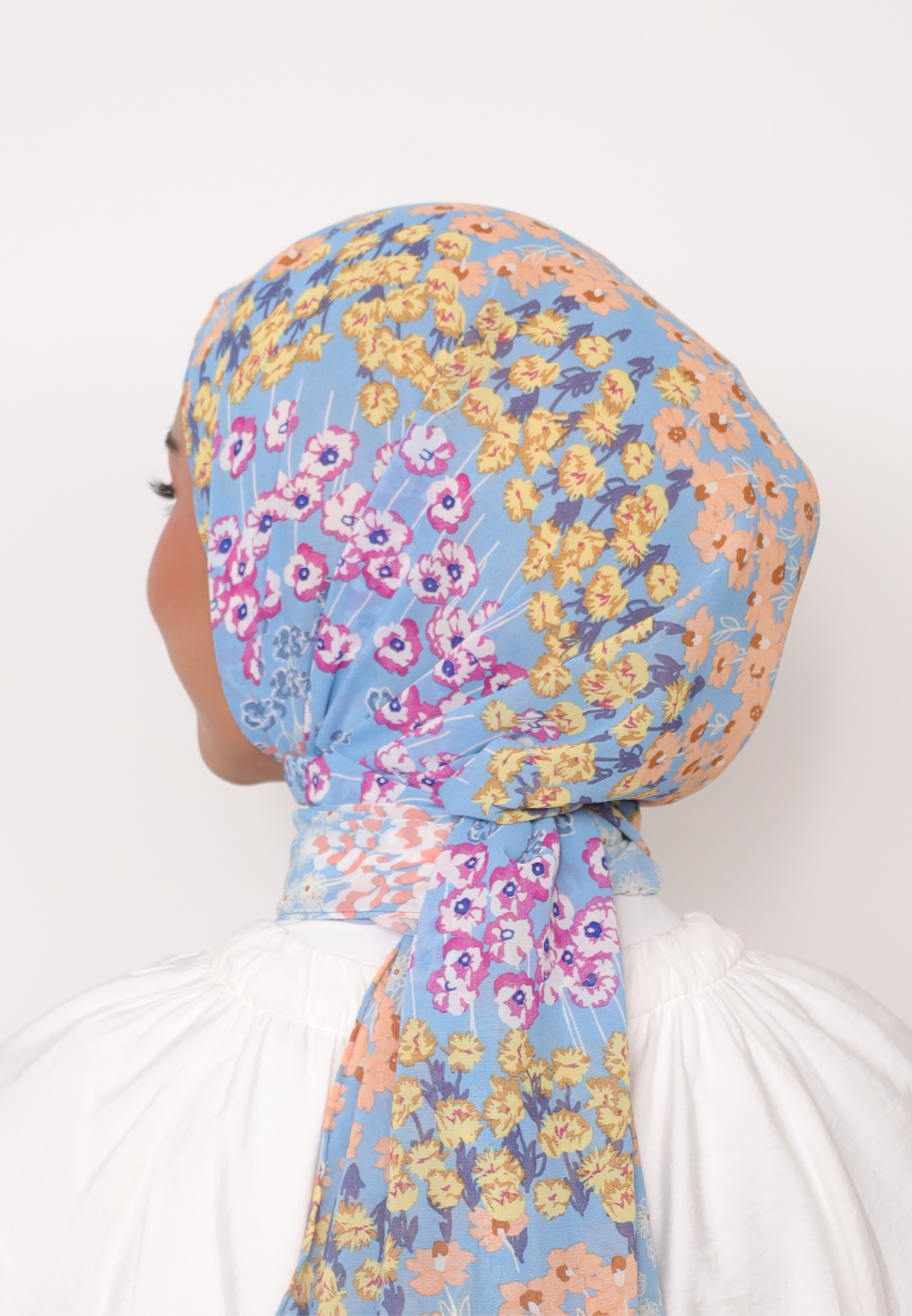 LE BLOOM PRINTED INSTANT SHAWL - SOPHIA