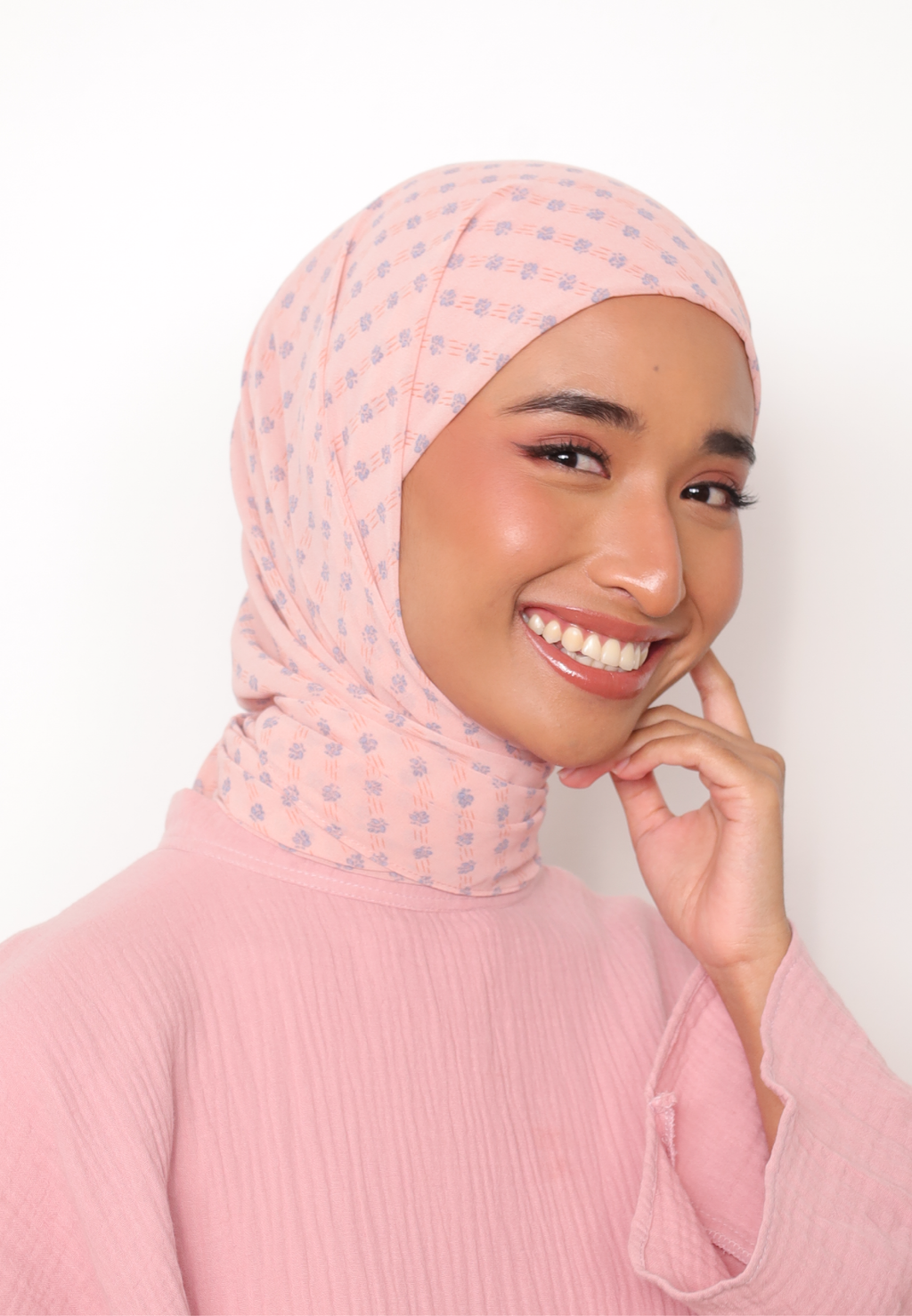 LE BLOOM PRINTED INSTANT SHAWL - SENJA