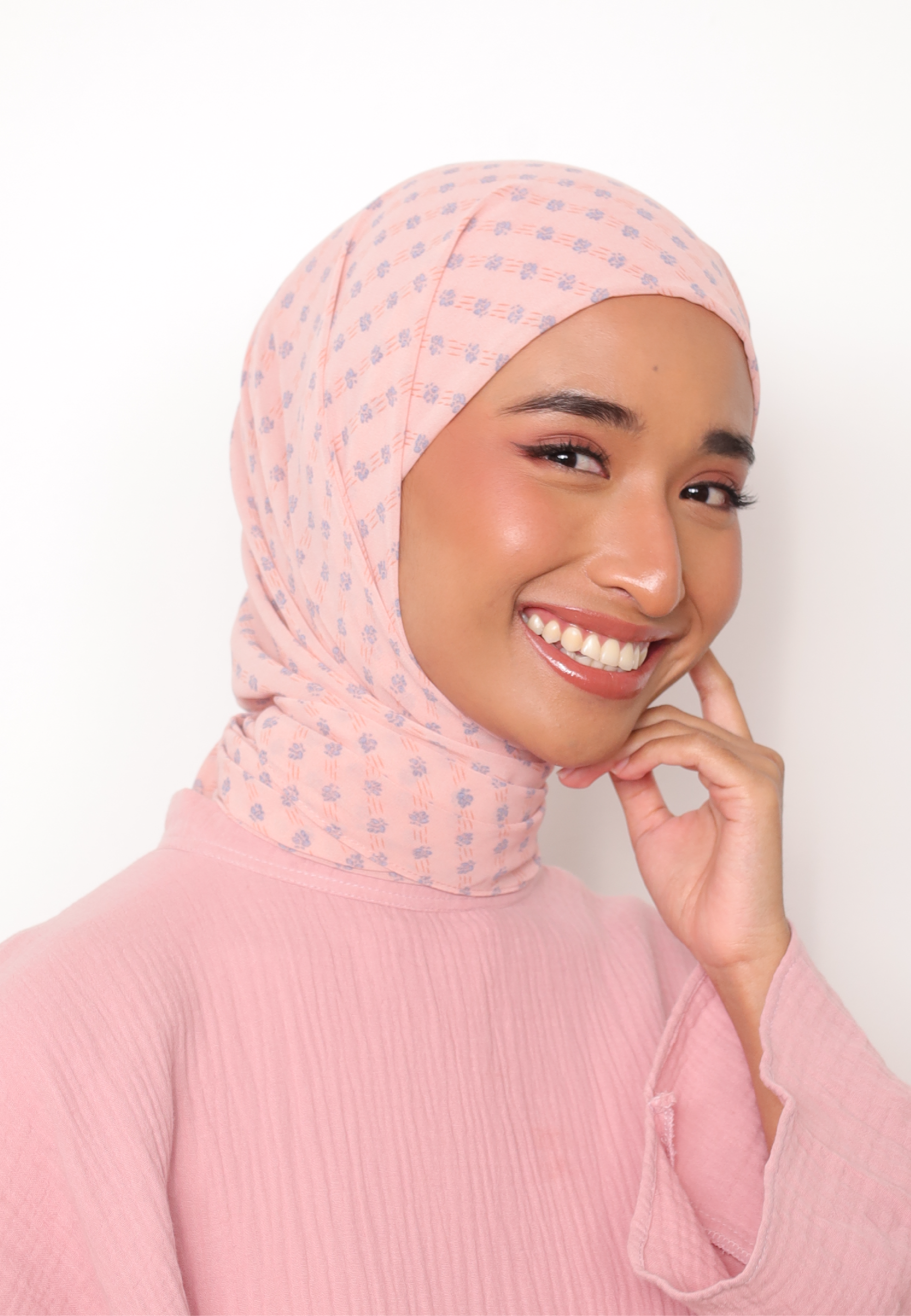 LE BLOOM PRINTED INSTANT SHAWL - SENJA