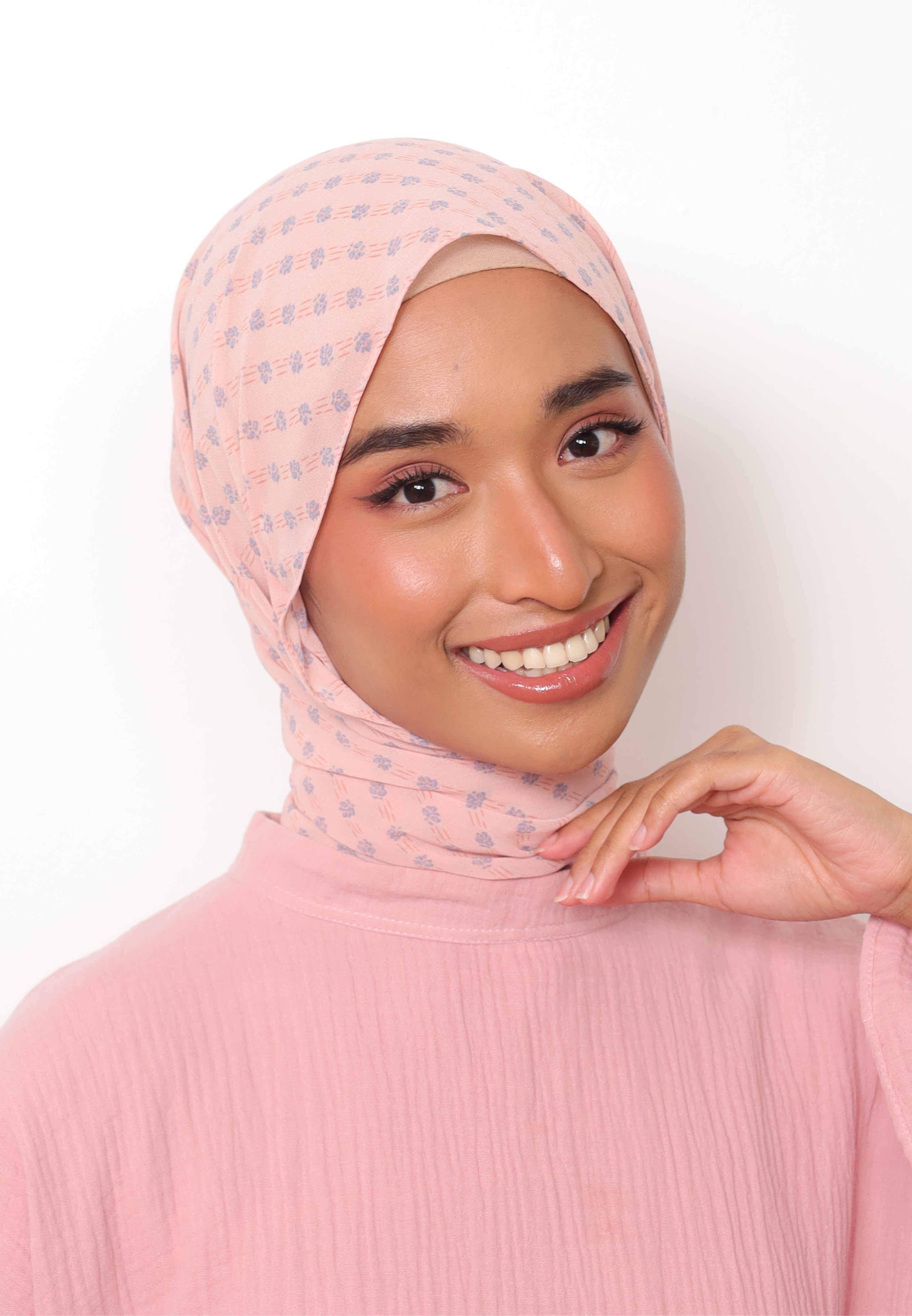 LE BLOOM PRINTED LOOSE SHAWL - SENJA