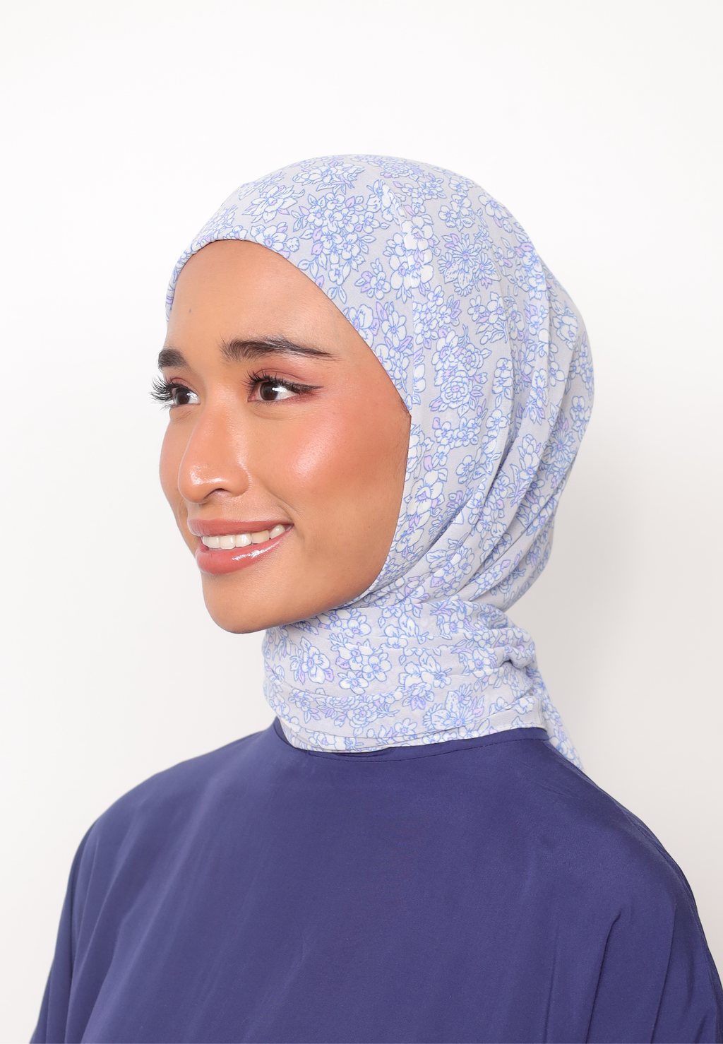 LE BLOOM PRINTED INSTANT SHAWL - RAIA