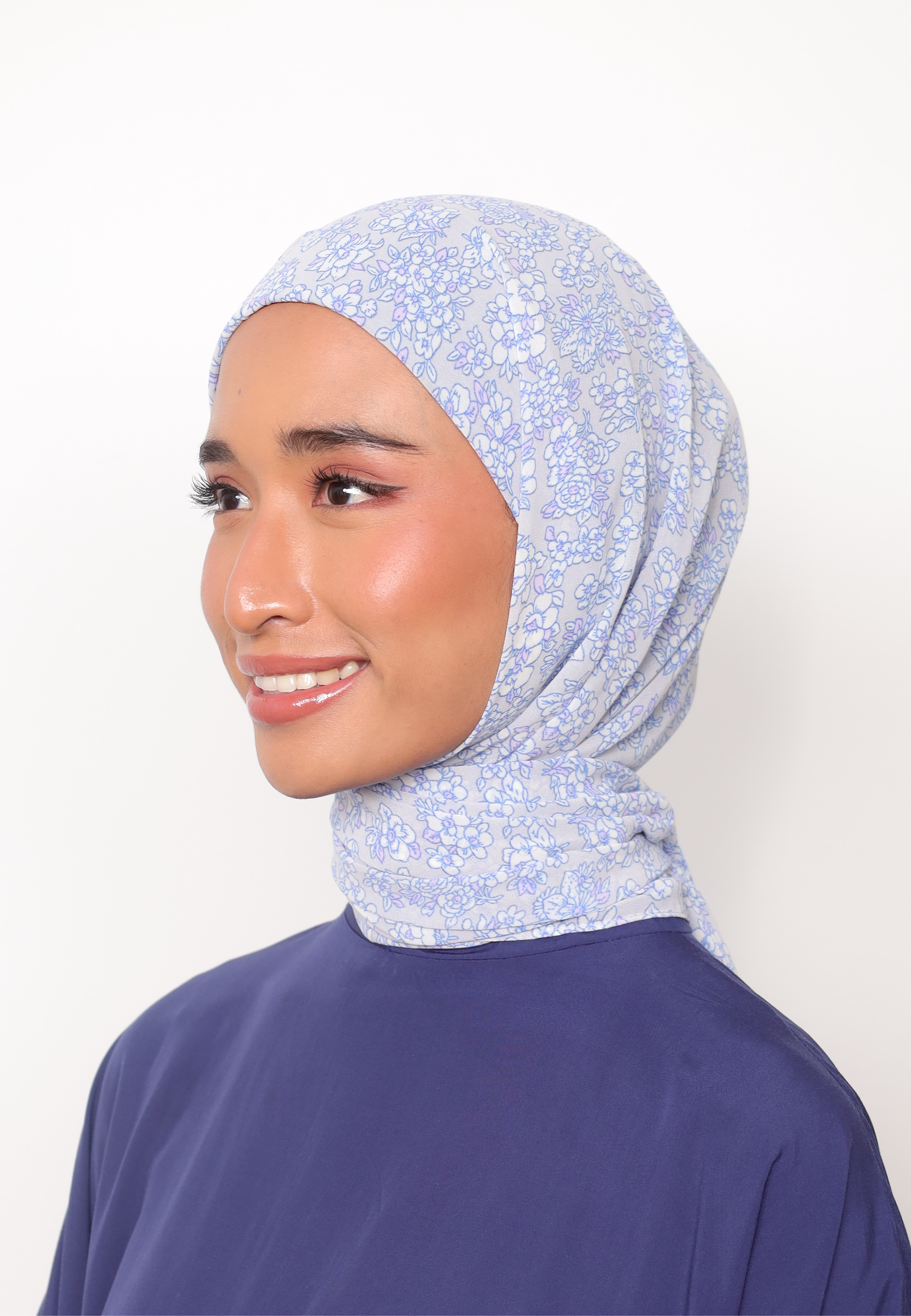 LE BLOOM PRINTED INSTANT SHAWL - RAIA