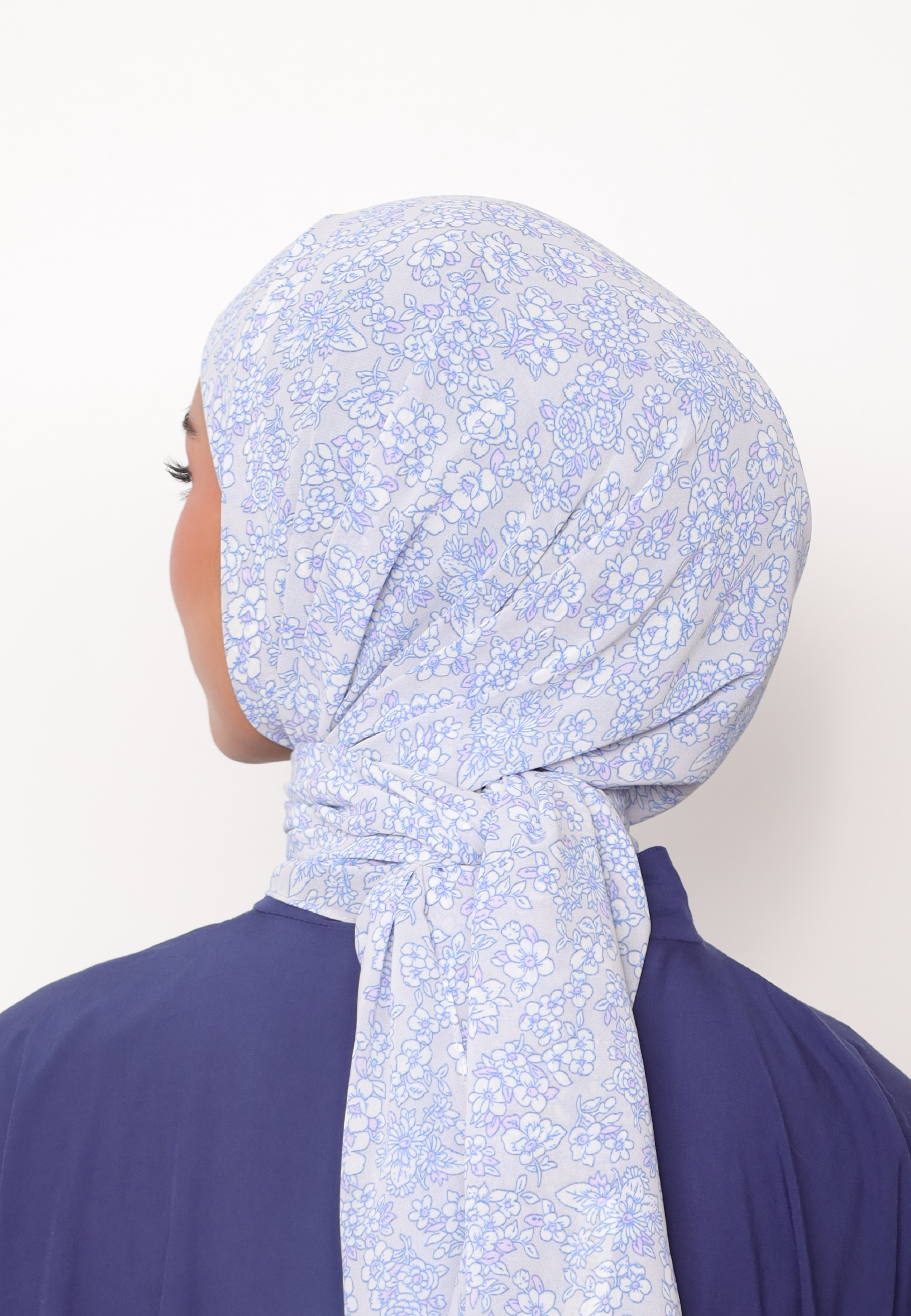 LE BLOOM PRINTED INSTANT SHAWL - RAIA