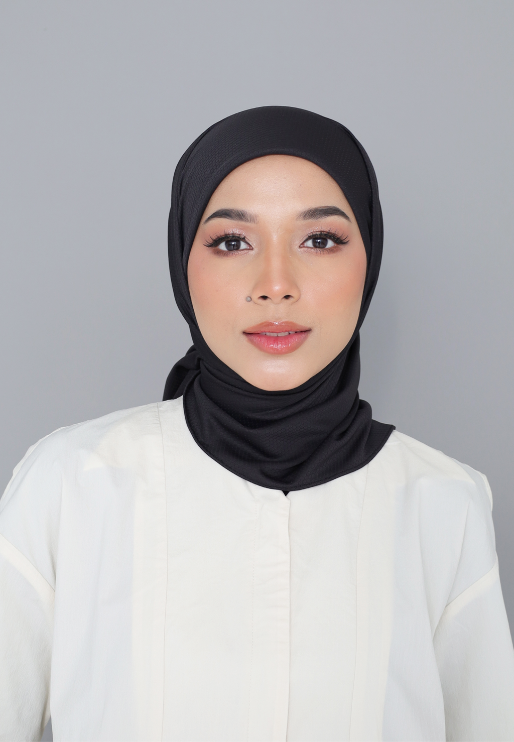ELZA ACTIVE INSTANT HIJAB - BLACK