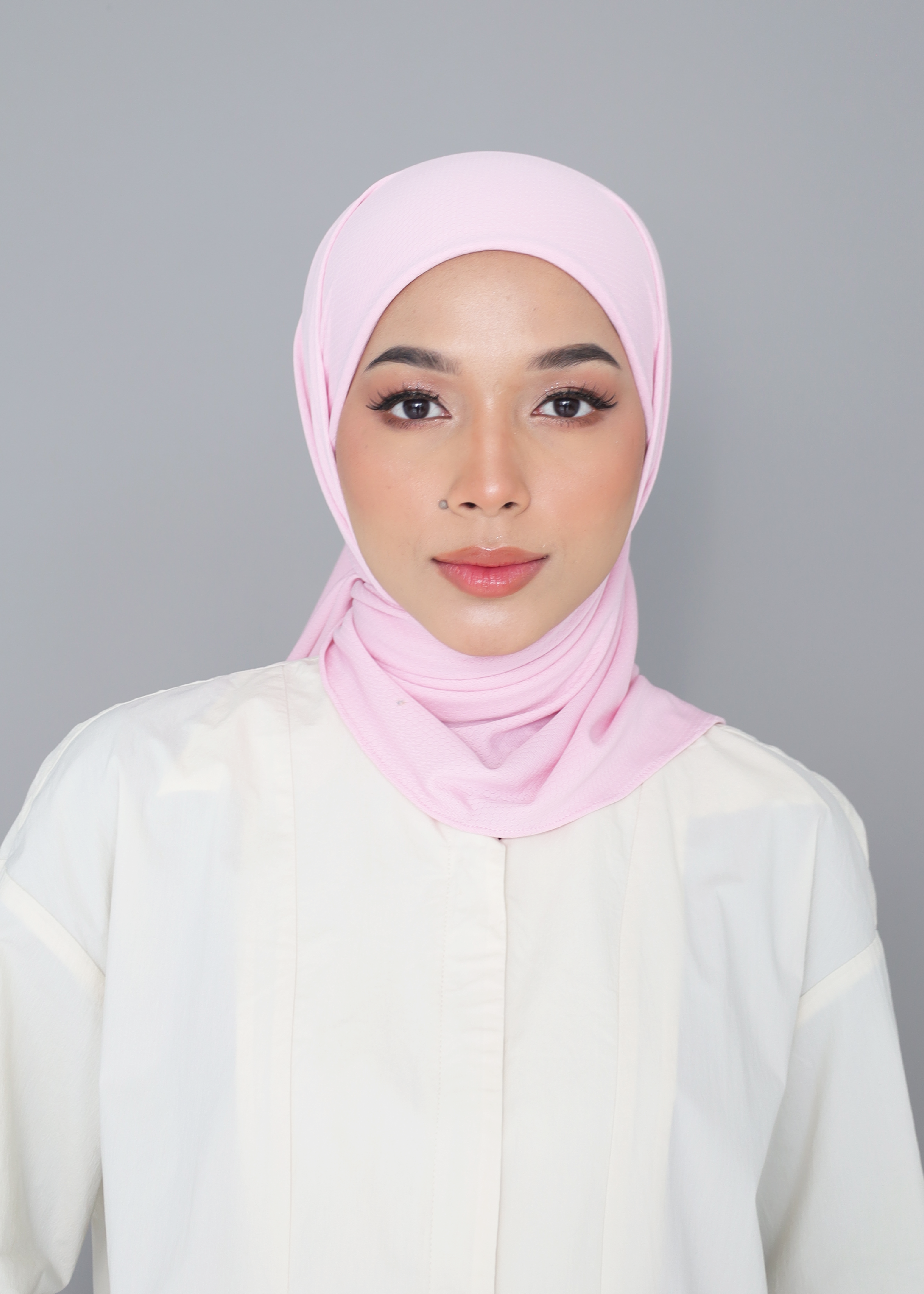 ELZA ACTIVE INSTANT HIJAB - PINK