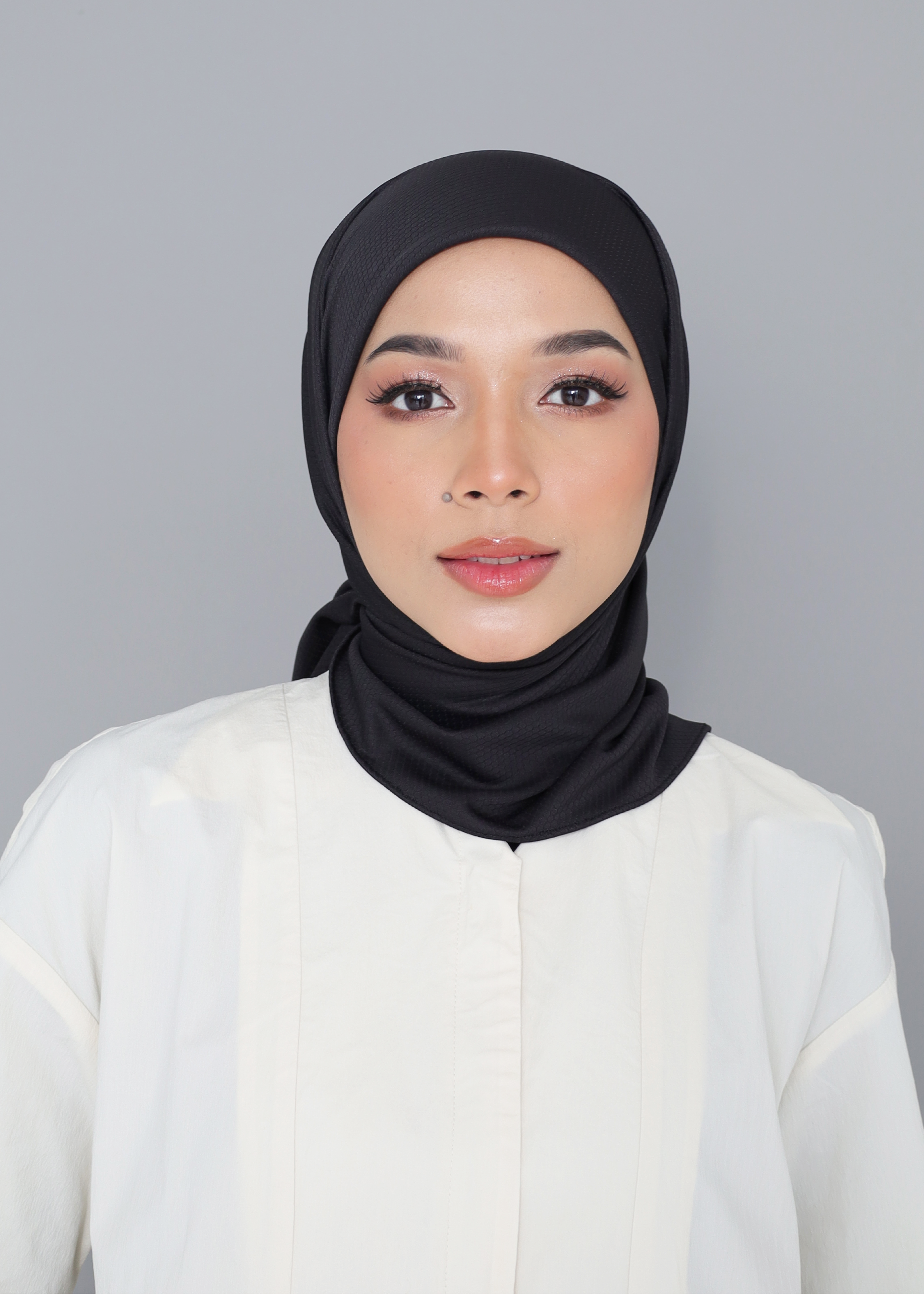 ELZA ACTIVE INSTANT HIJAB - BLACK