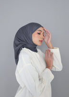 ELZA ACTIVE INSTANT HIJAB - GREY