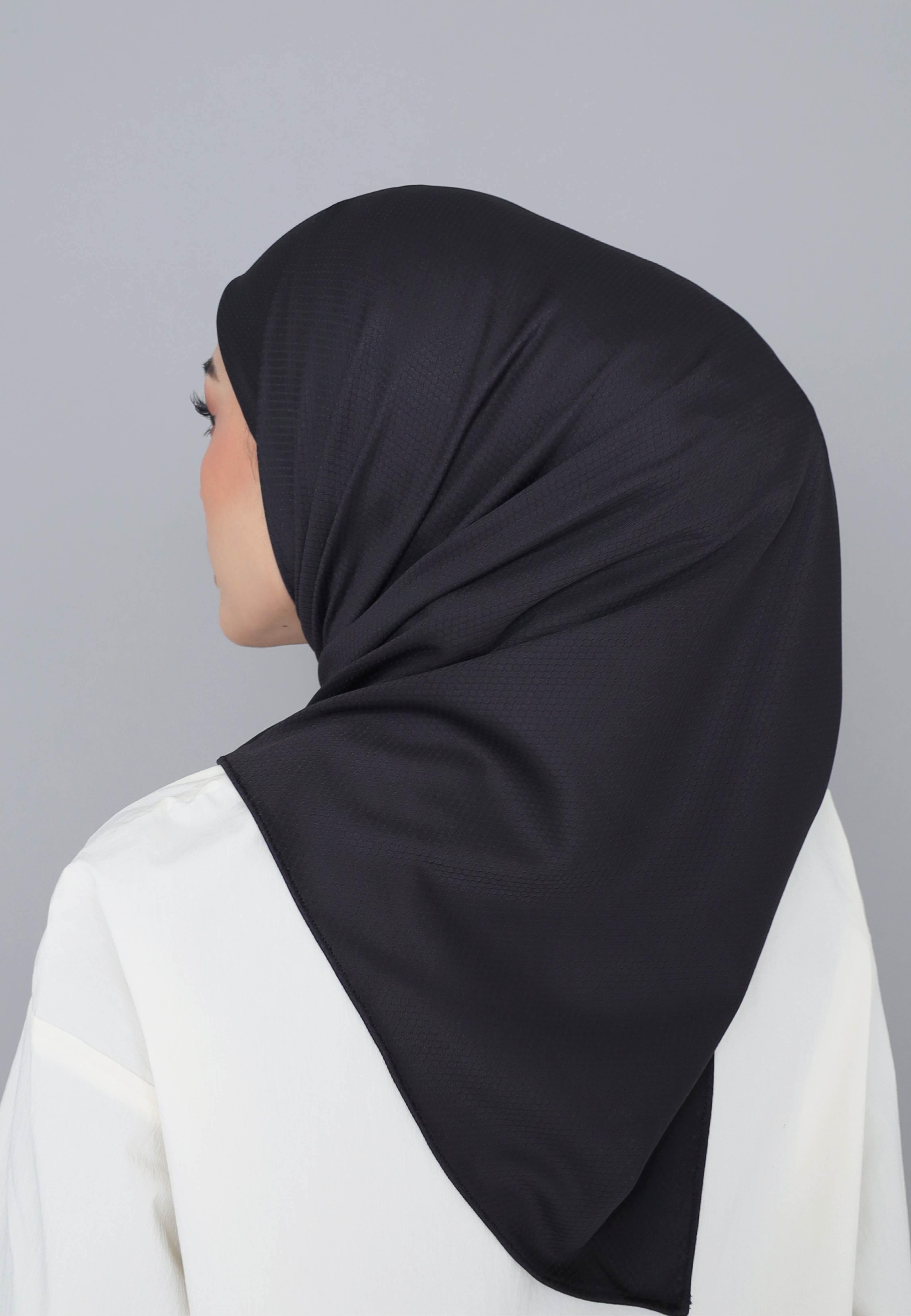 ELZA ACTIVE INSTANT HIJAB - BLACK