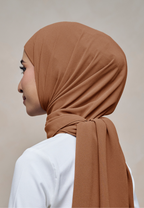 ELZA INSTANT SHAWL - CAPYBROWN