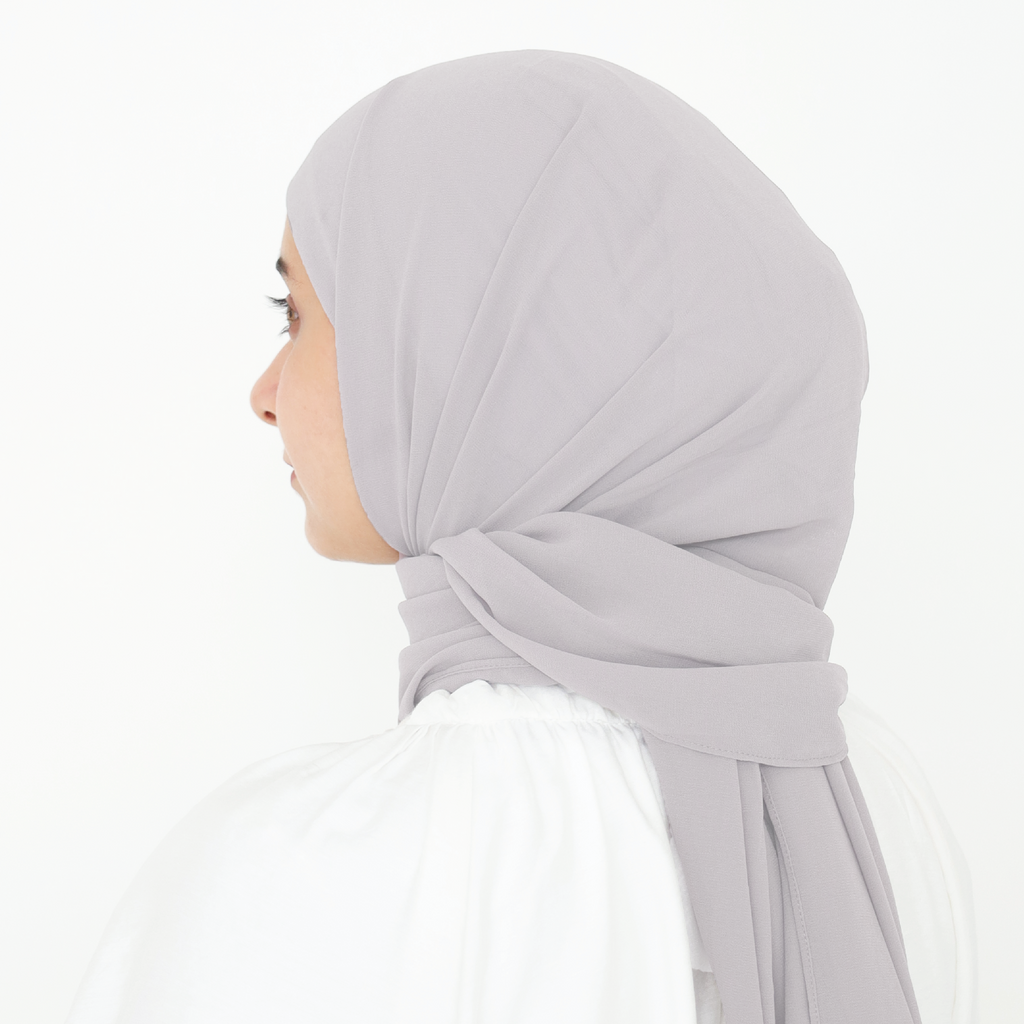 ELZA INSTANT SHAWL - CLOUDY GREY