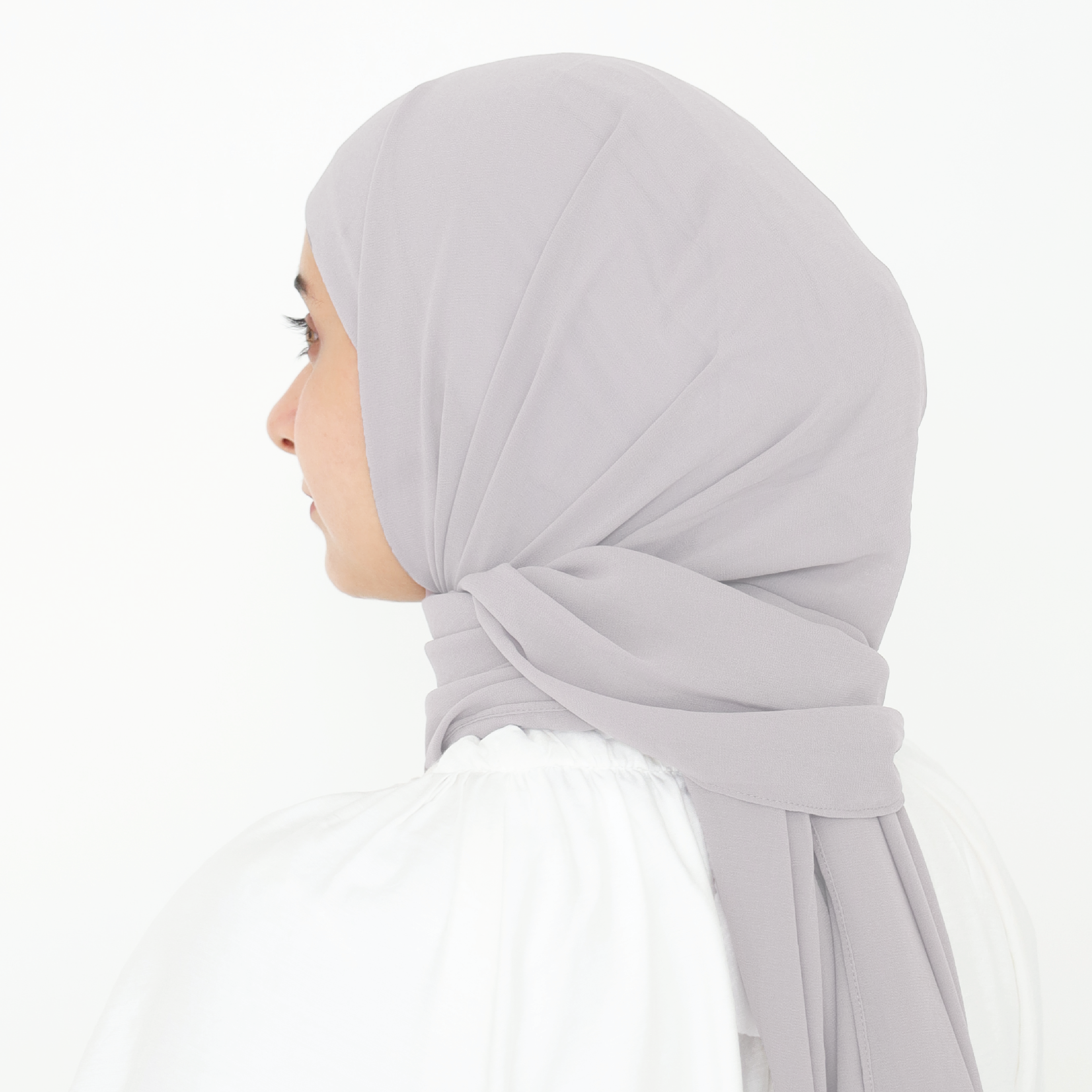 ELZA INSTANT SHAWL - CLOUDY GREY