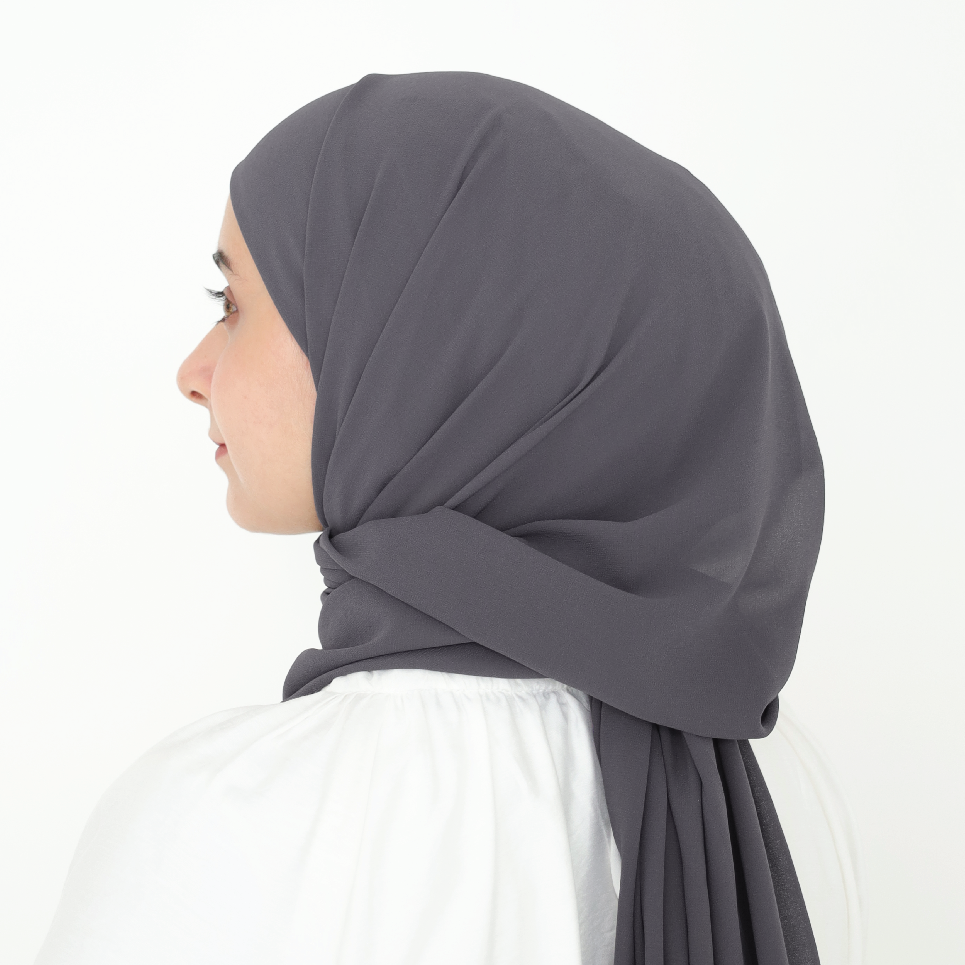 ELZA INSTANT SHAWL - ECLIPSE GREY