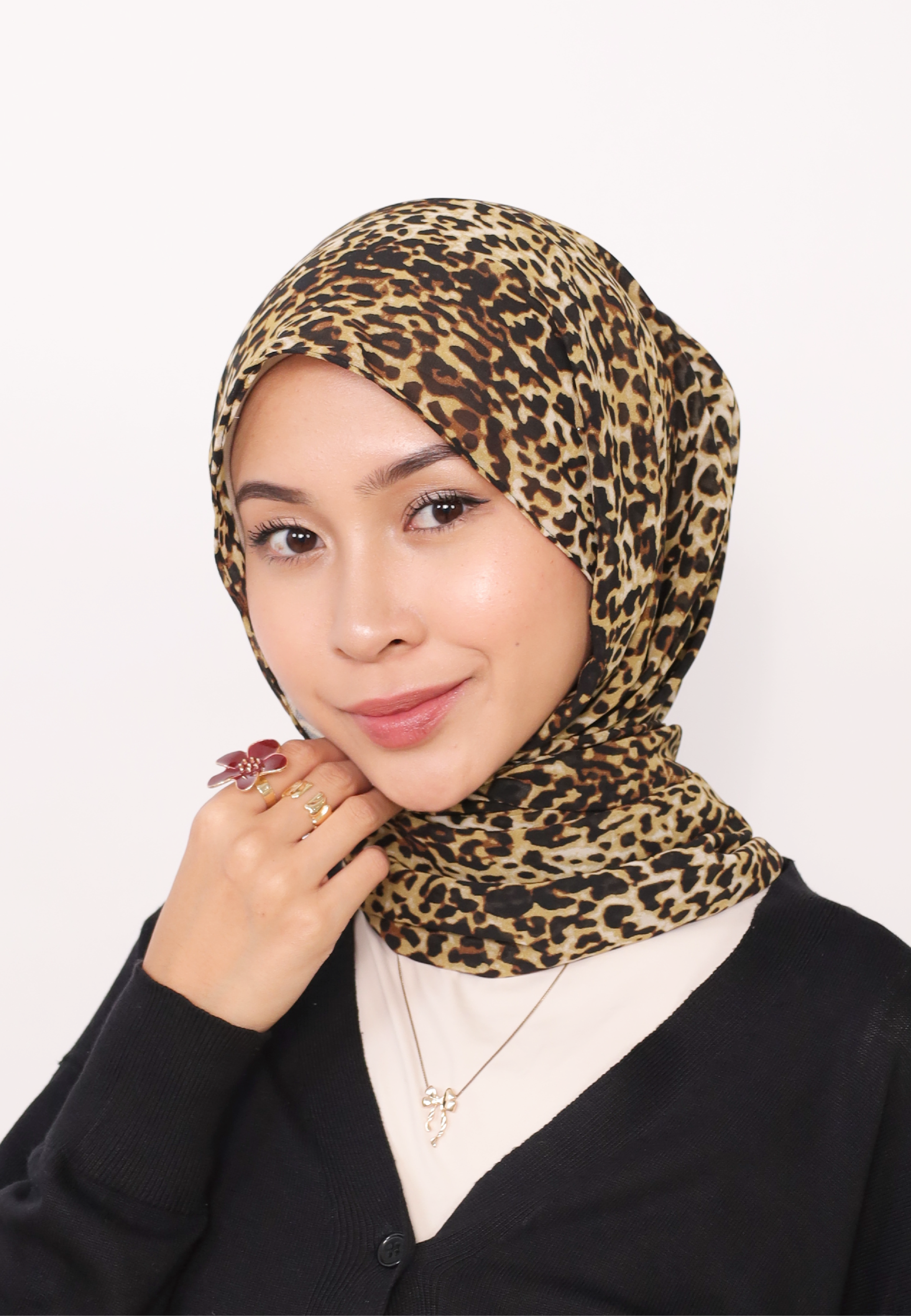 FELIS PRINTED LOOSE SHAWL - ELARA