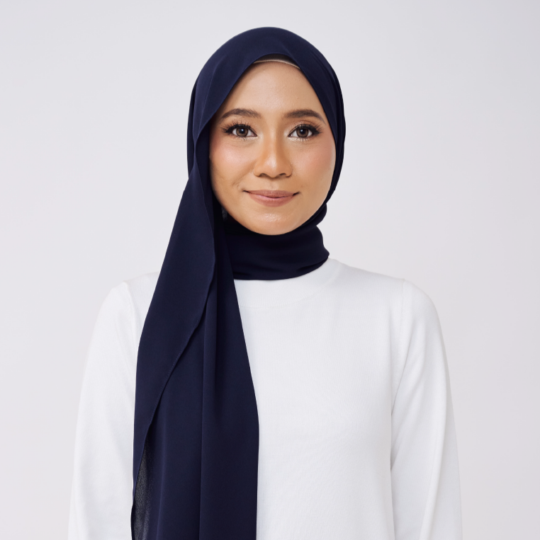 JASMINE LOOSE SHAWL (NO INNER) - DARK NAVY