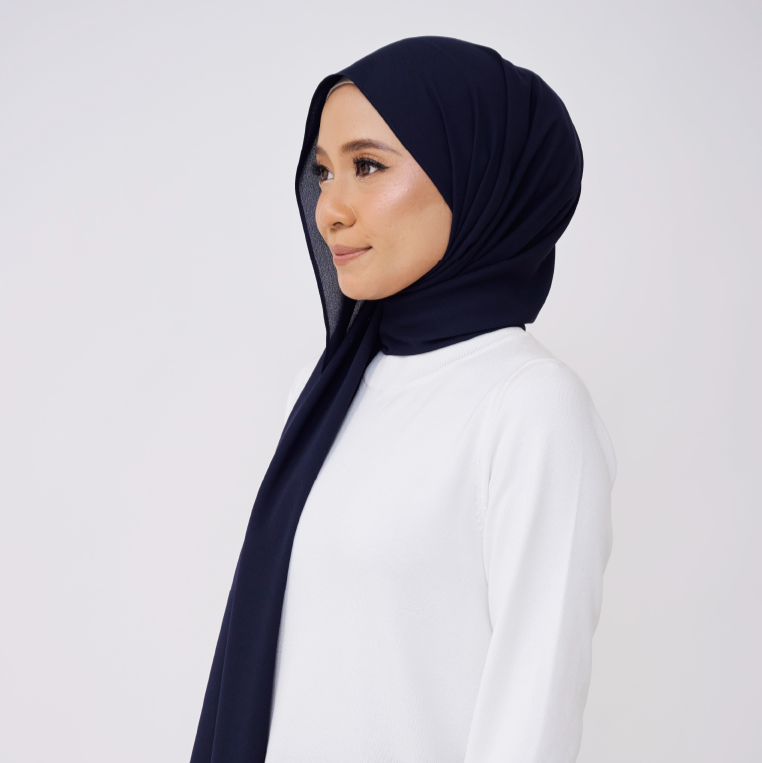 JASMINE LOOSE SHAWL (NO INNER) - DARK NAVY
