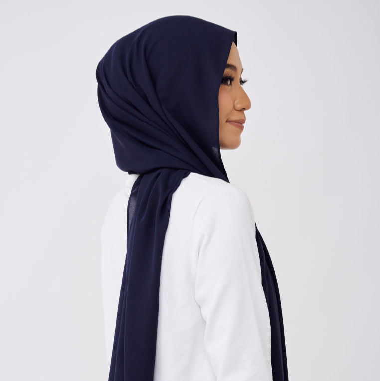 JASMINE LOOSE SHAWL (NO INNER) - DARK NAVY