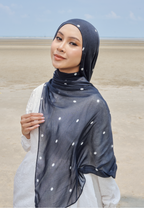 AURA MODAL INSTANT SHAWL - ECLIPSE POLKA