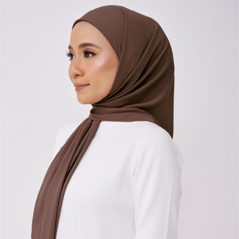JASMINE ONE LAYER INSTANT BAWAL - SHADOW BROWN