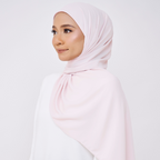 JASMINE HALF MOON INSTANT SHAWL - LIGHT PINK