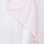 JASMINE HALF MOON INSTANT SHAWL - LIGHT PINK