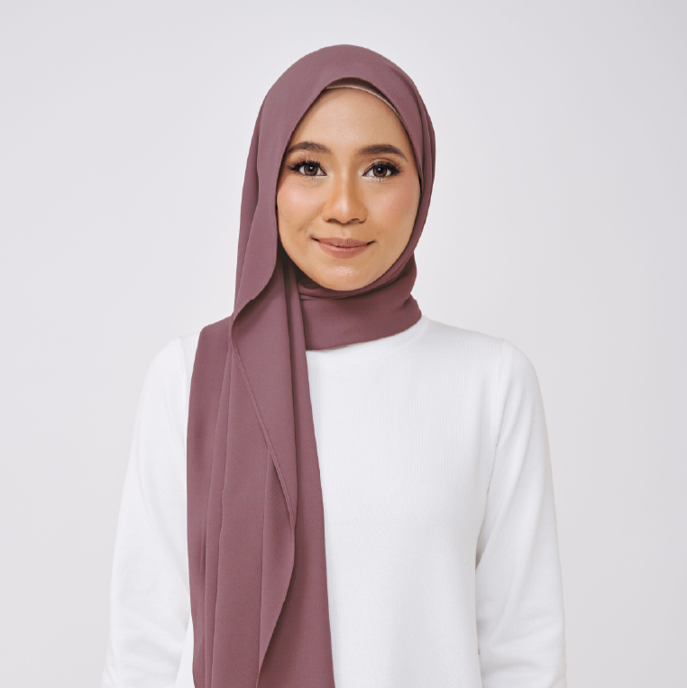JASMINE LOOSE SHAWL (NO INNER) - DEEP MAUVE