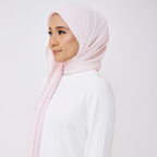 JASMINE HALF MOON SHAWL (NO INNER) - LIGHT PINK