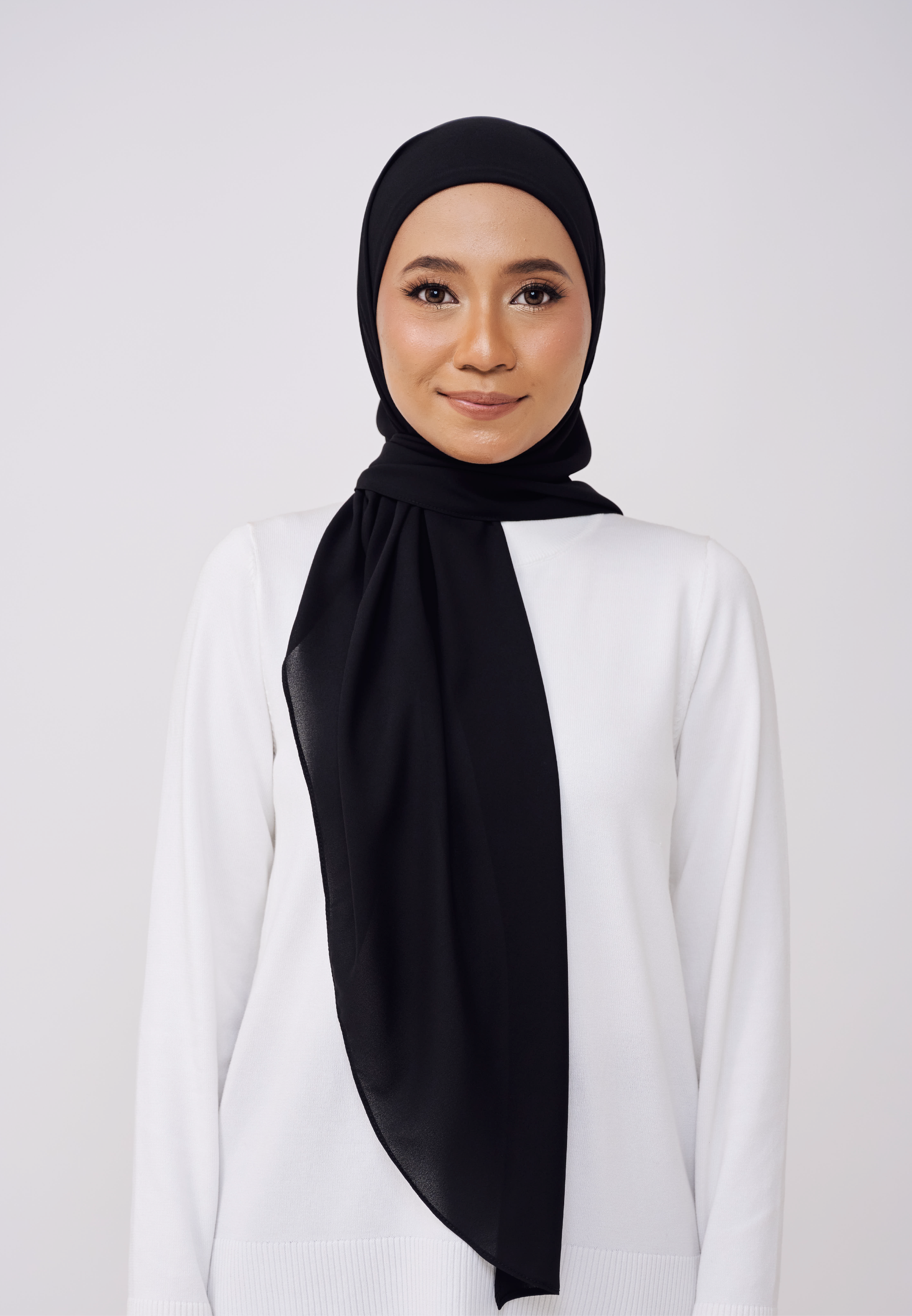 JASMINE ONE LAYER INSTANT BAWAL - BLACK
