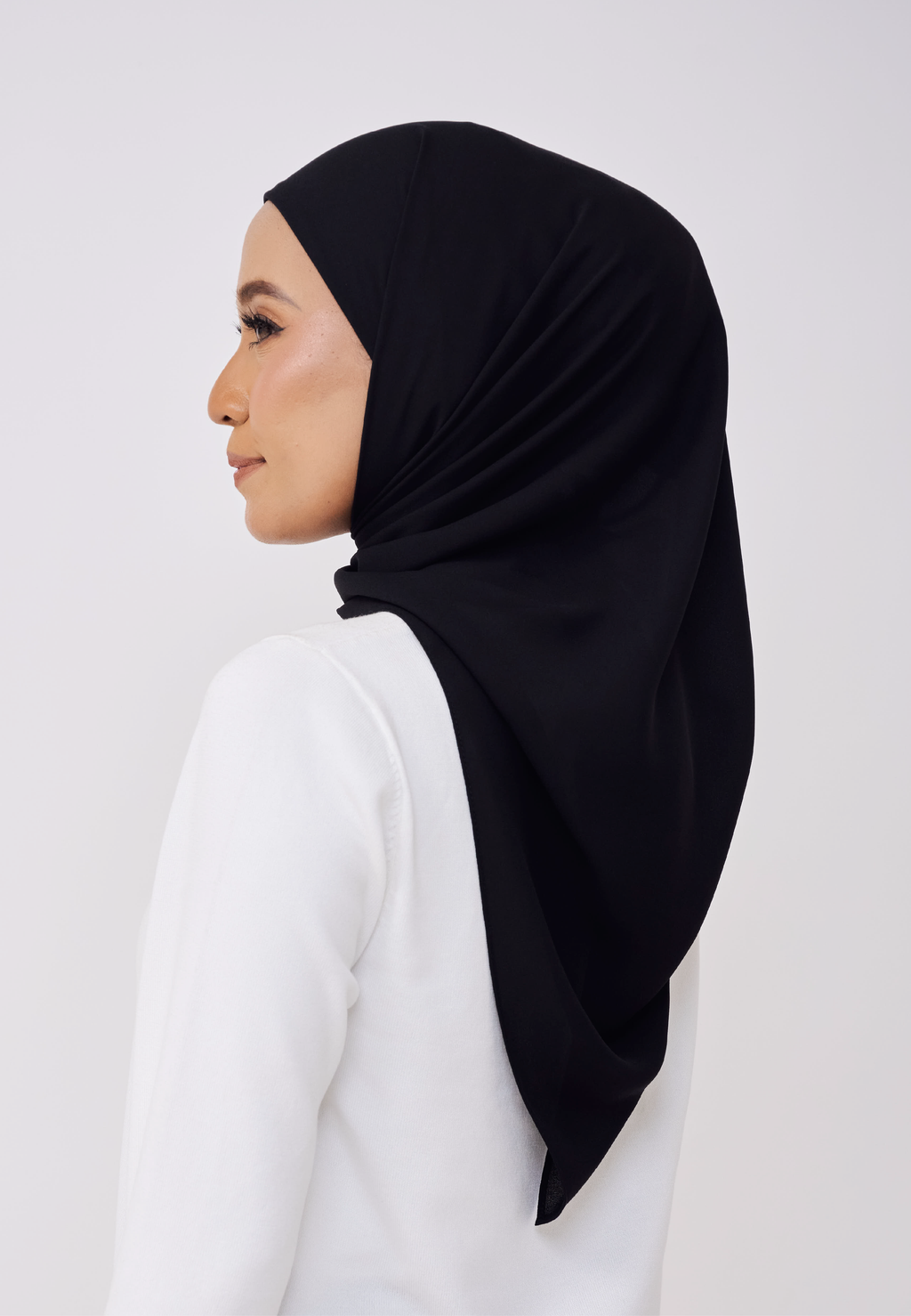 JASMINE ONE LAYER INSTANT BAWAL - BLACK