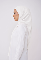 JASMINE ONE LAYER INSTANT BAWAL - PEARL WHITE