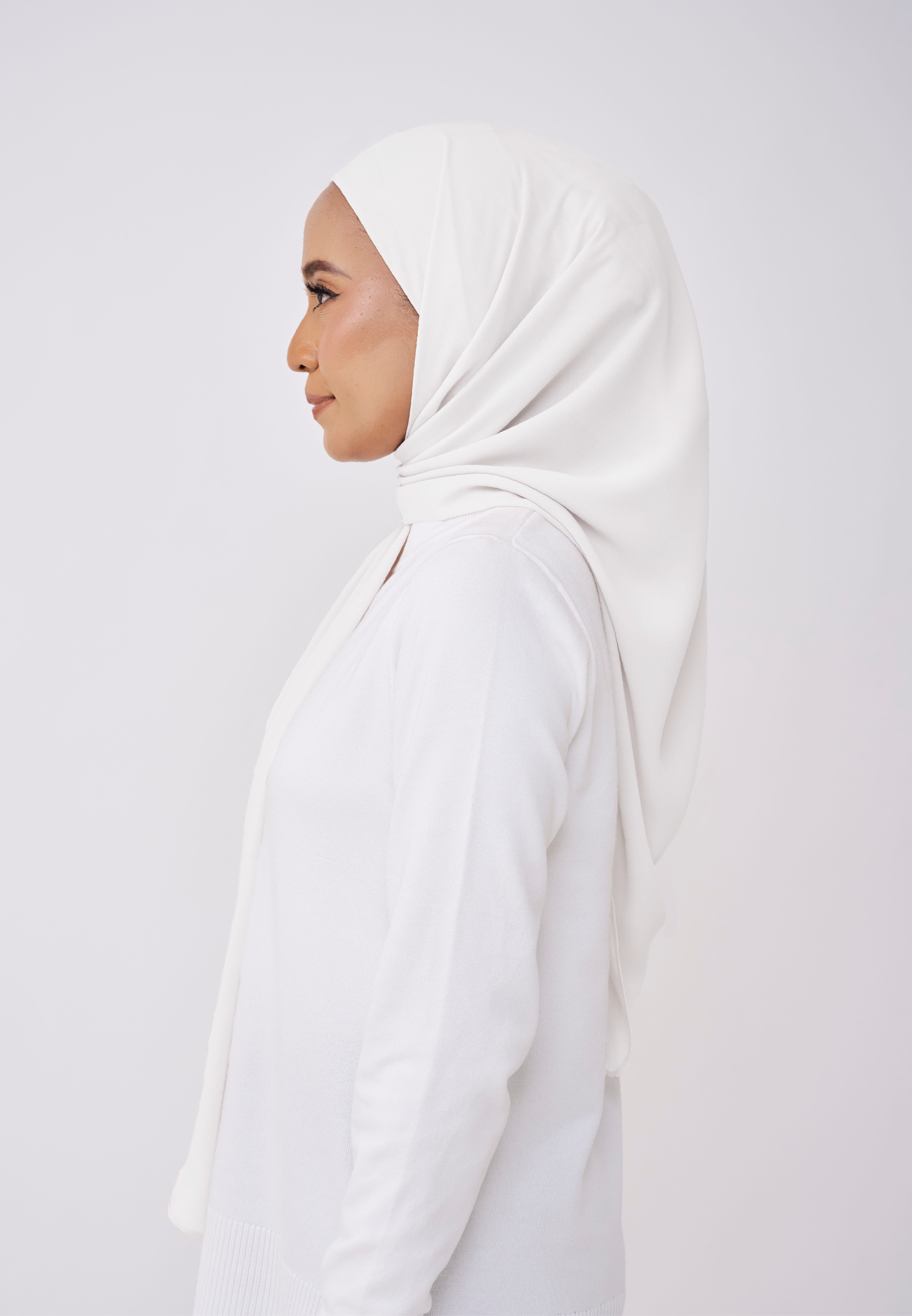 JASMINE ONE LAYER INSTANT BAWAL - PEARL WHITE