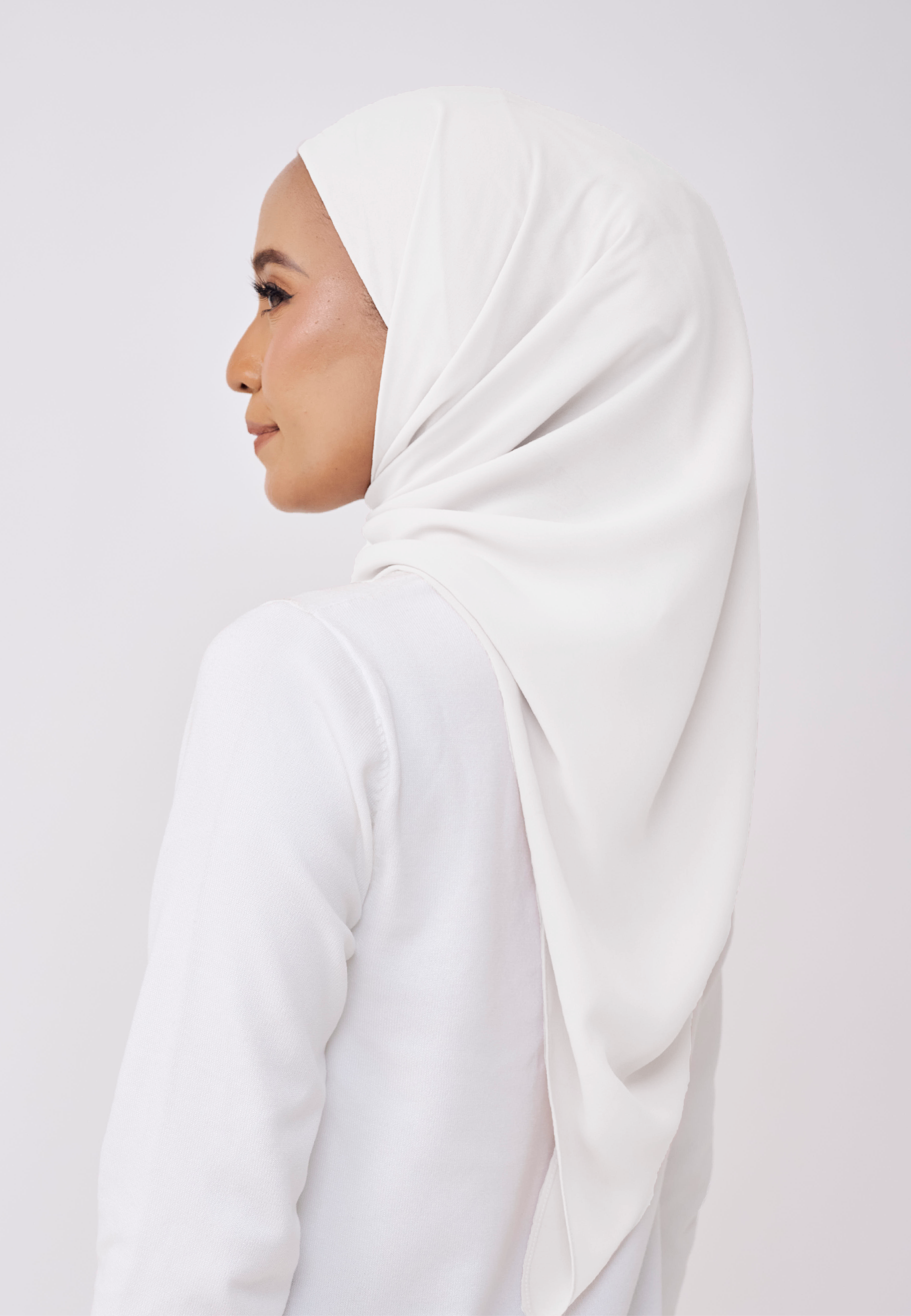 JASMINE ONE LAYER INSTANT BAWAL - PEARL WHITE