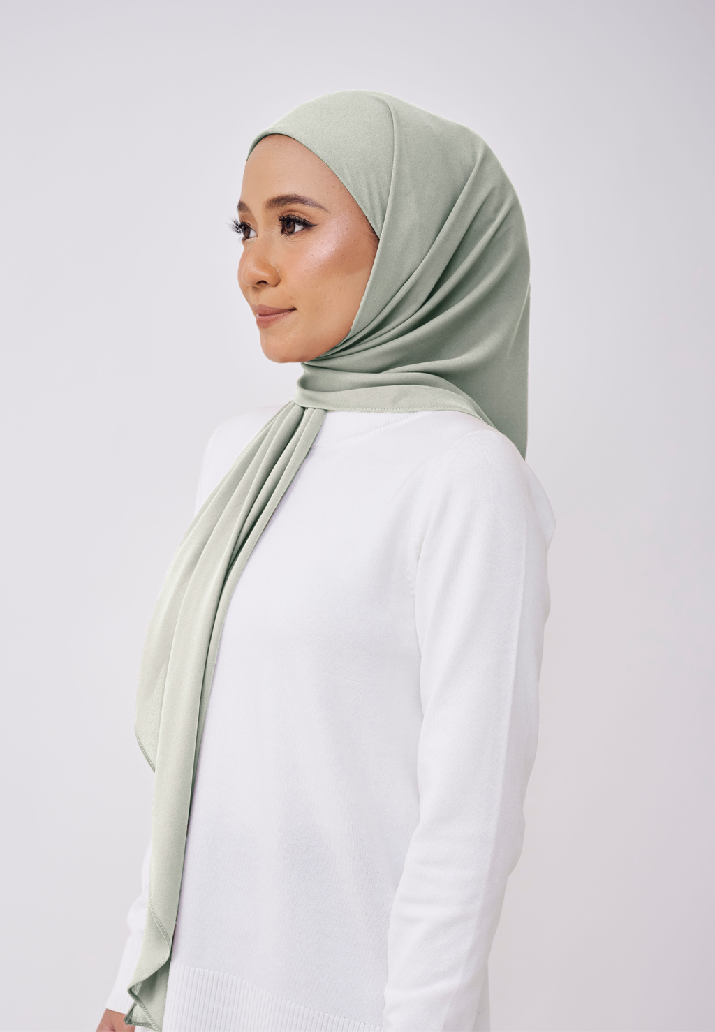 JASMINE ONE LAYER INSTANT BAWAL - SAGE MIST