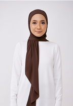 JASMINE ONE LAYER INSTANT BAWAL - TAN BROWN