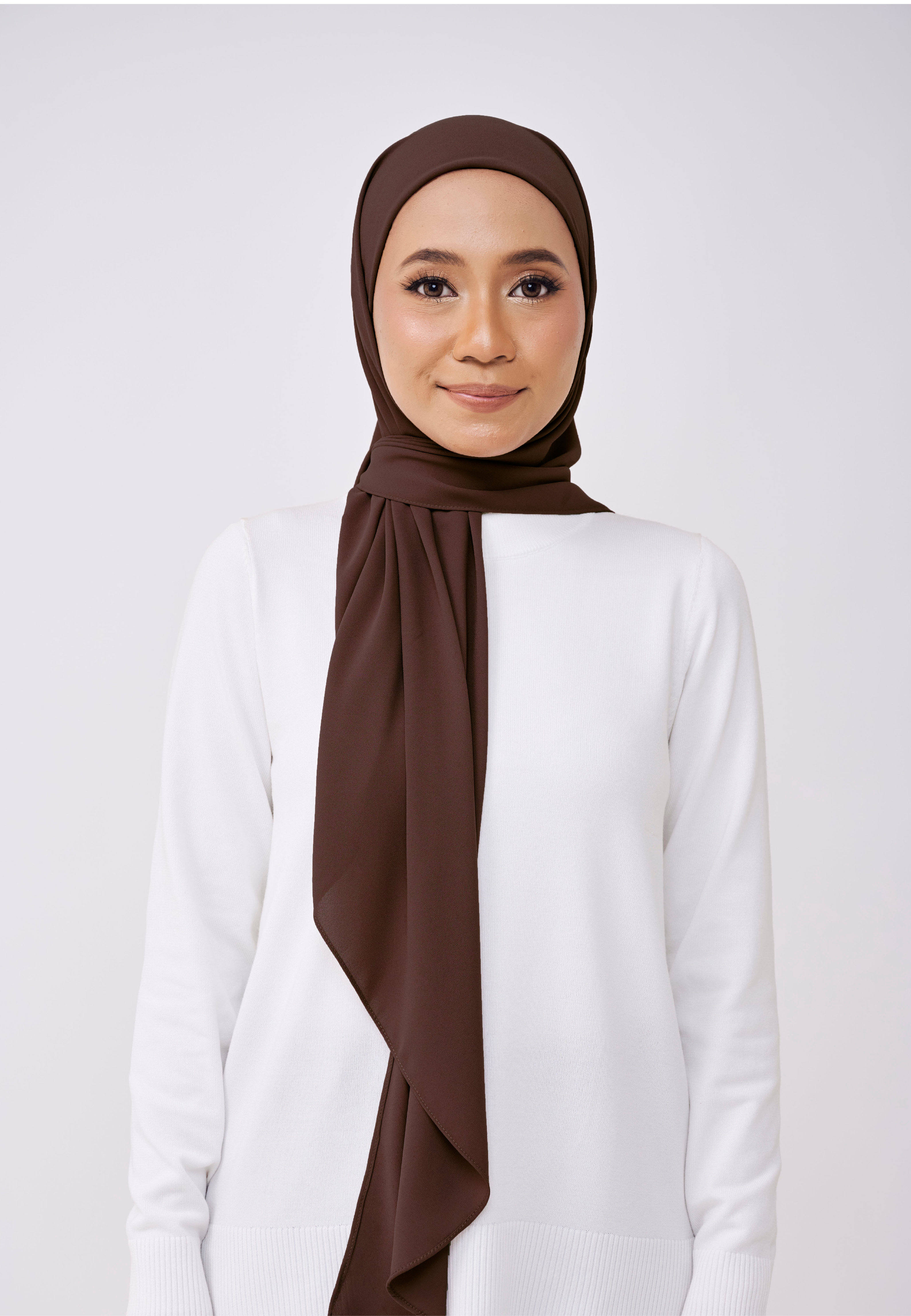 JASMINE ONE LAYER INSTANT BAWAL - TAN BROWN