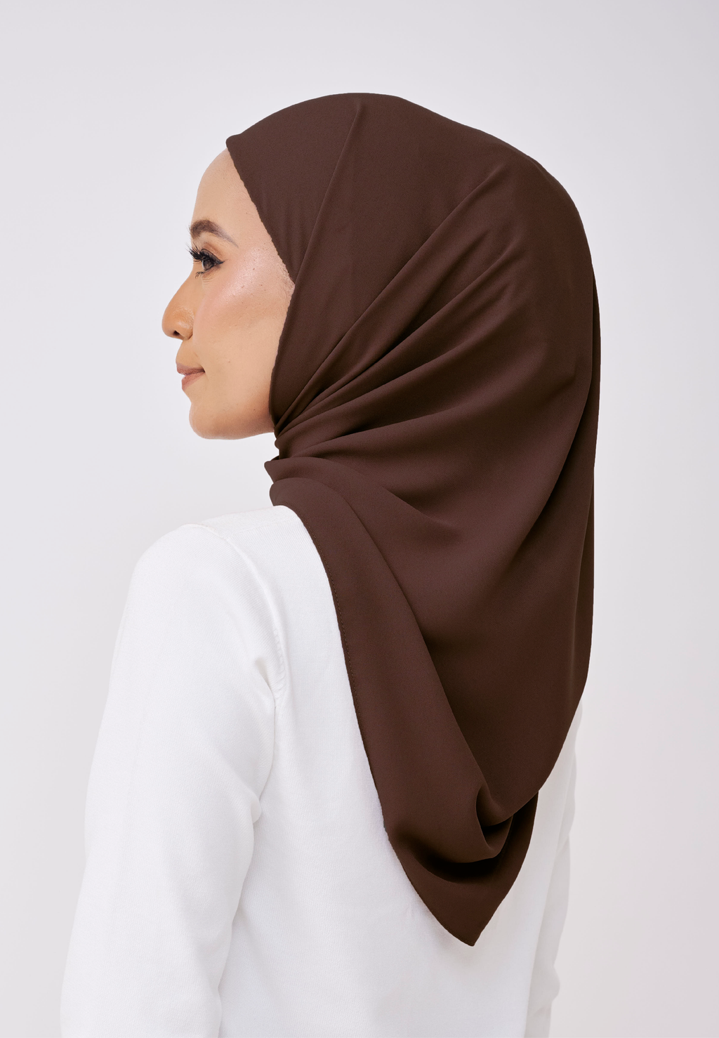 JASMINE ONE LAYER INSTANT BAWAL - TAN BROWN